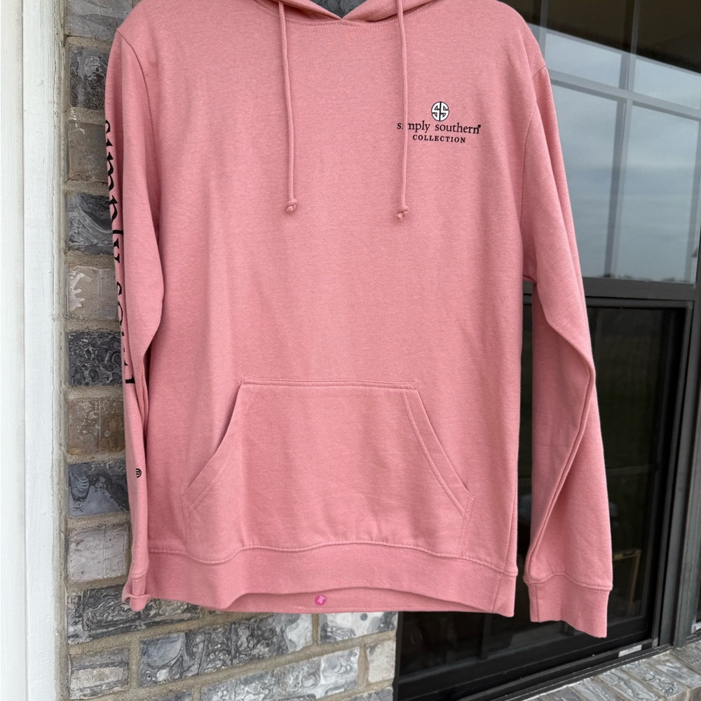 Simply Southern Coral Hoodie